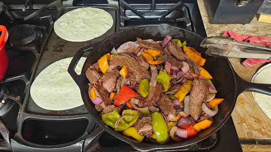 Fajitas complete