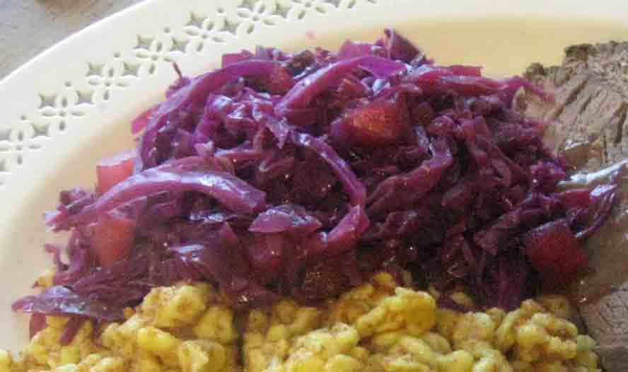 Display-Rotkohl