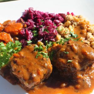 Schweitzer Steak Display