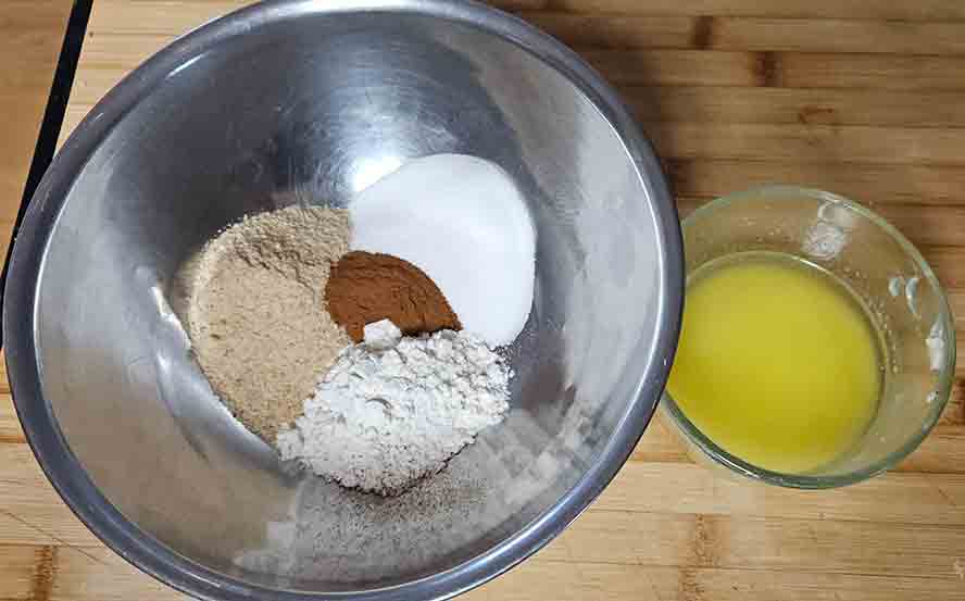 Combination Streusel-Ingredients