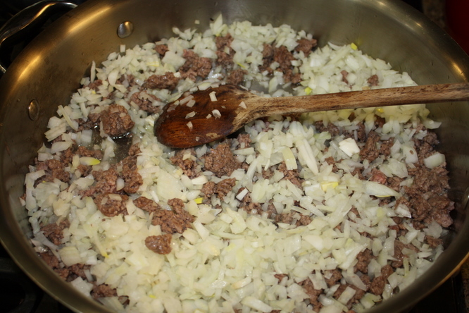 Bierock filling onions 