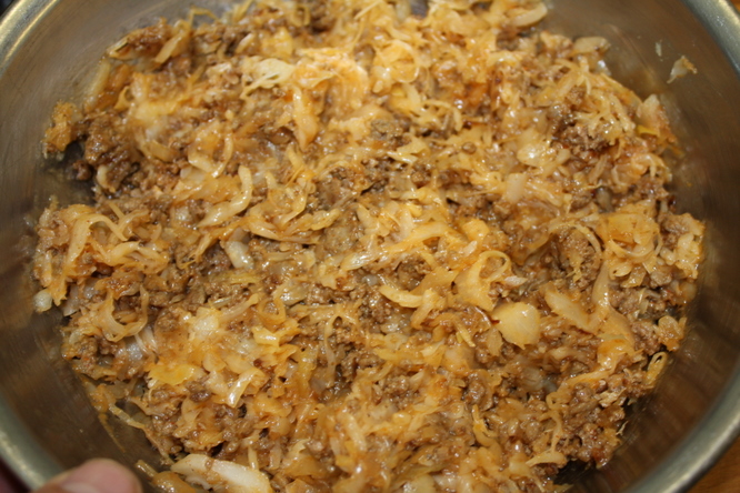 Bierock Filling Cool