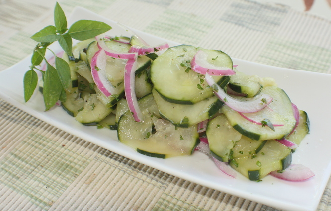 Cucumber Salad (Gurkensalat)