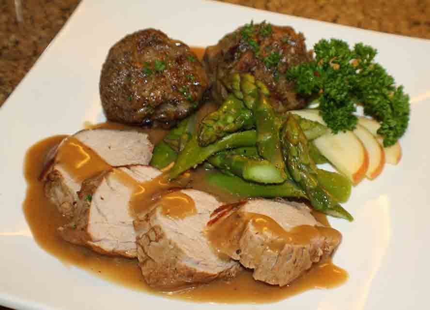 Display pork tenderloin