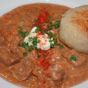 Deiters Goulash in the bowl